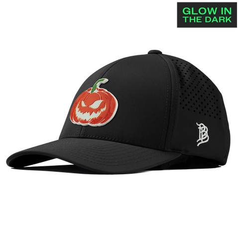 Jack-O-Lantern Glow Curved Performance Black