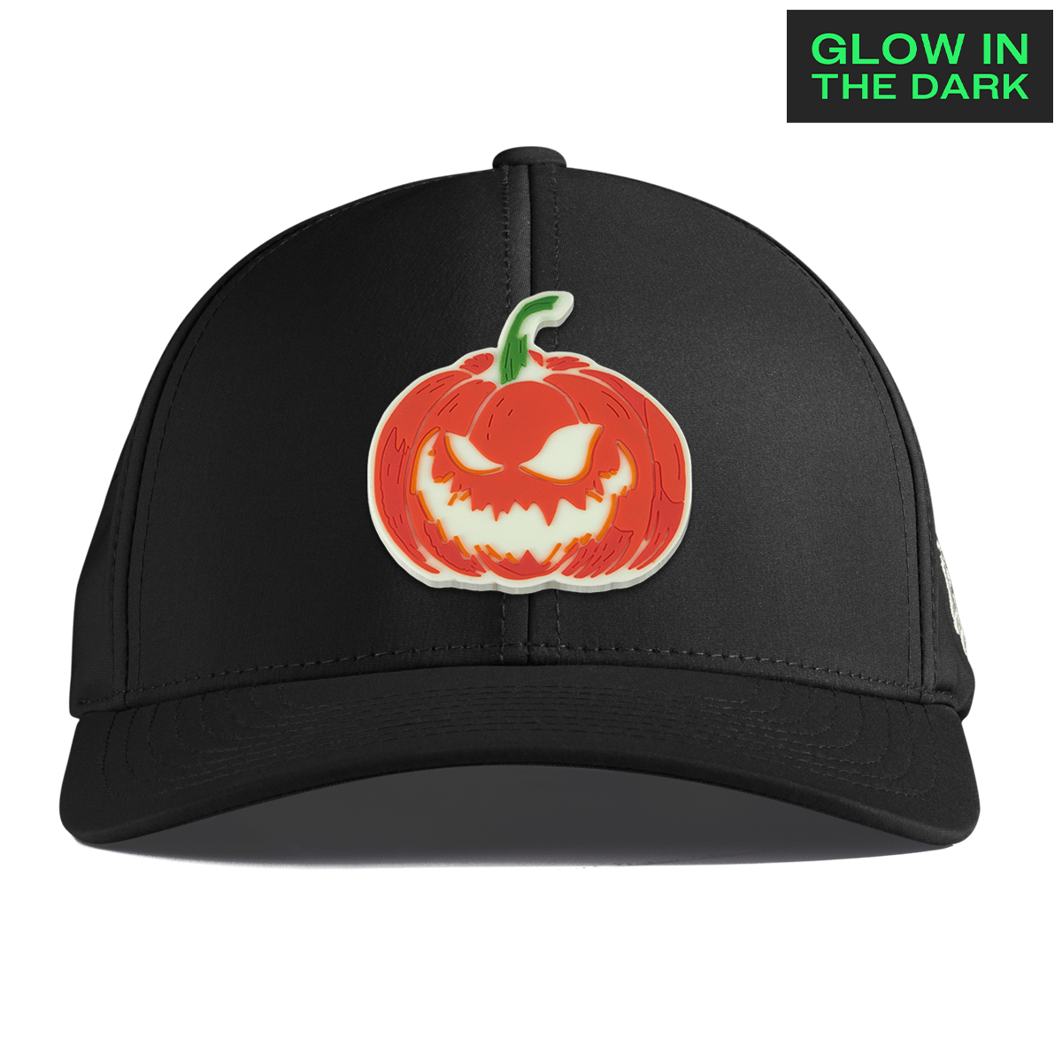 Jack-O-Lantern Glow Curved Performance Black