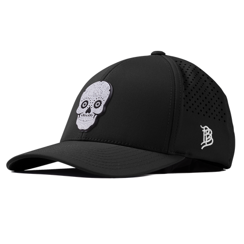 Sugar Skull PVC Curved Performance Black