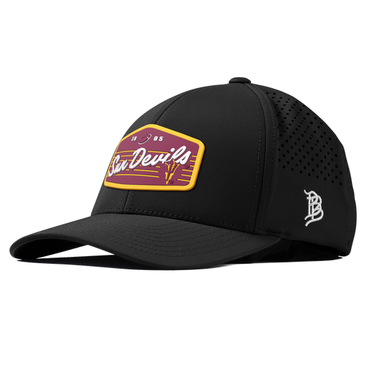 Arizona State University "Sun Devils Football" Curved Performance Black