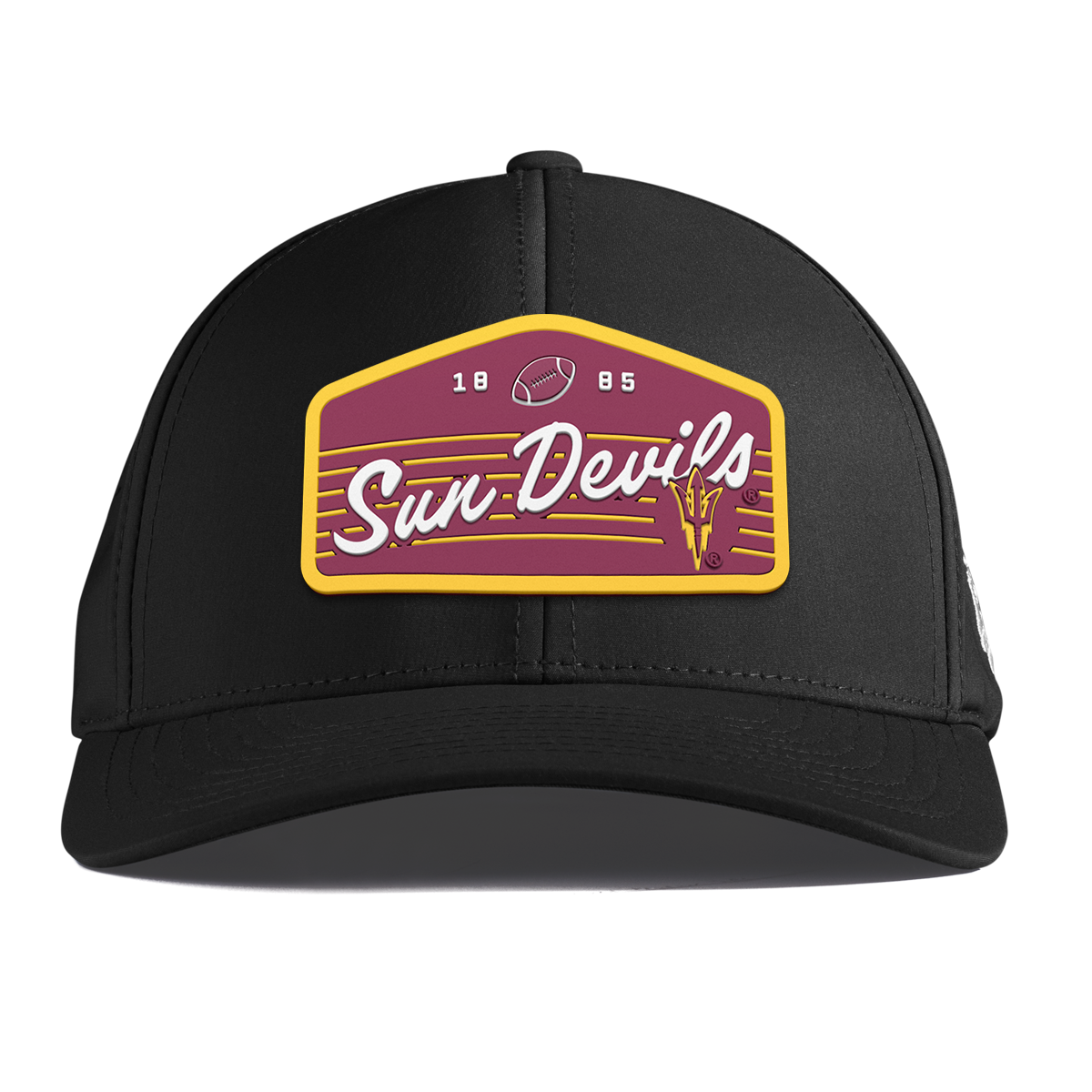 Arizona State University "Sun Devils Football" Curved Performance Black