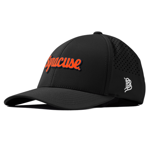 Syracuse University "Syracuse Throwback Script" Curved Performance Black 