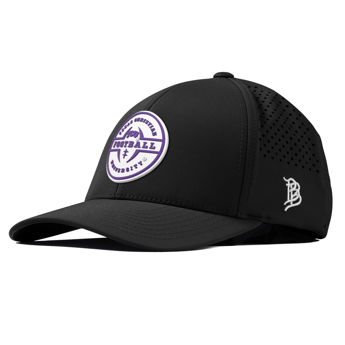 Texas Christian University "TCU Football Legacy" Curved Performance Black