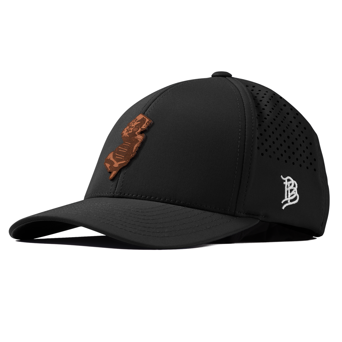 New Jersey 3 Curved Performance Black