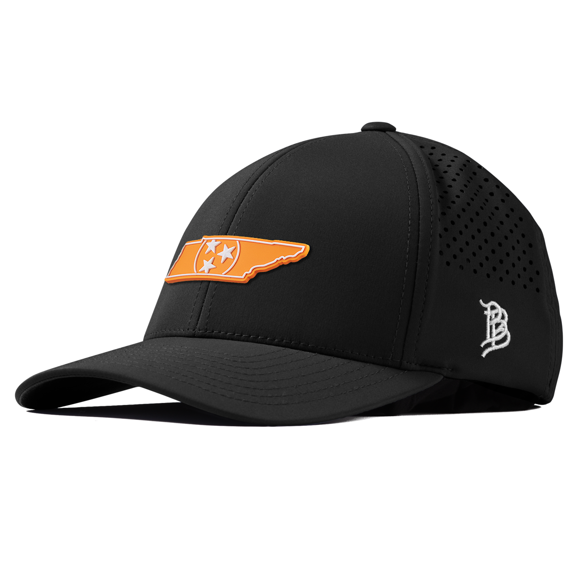 University of Tennessee "Tennessee Orange" Curved Performance Black