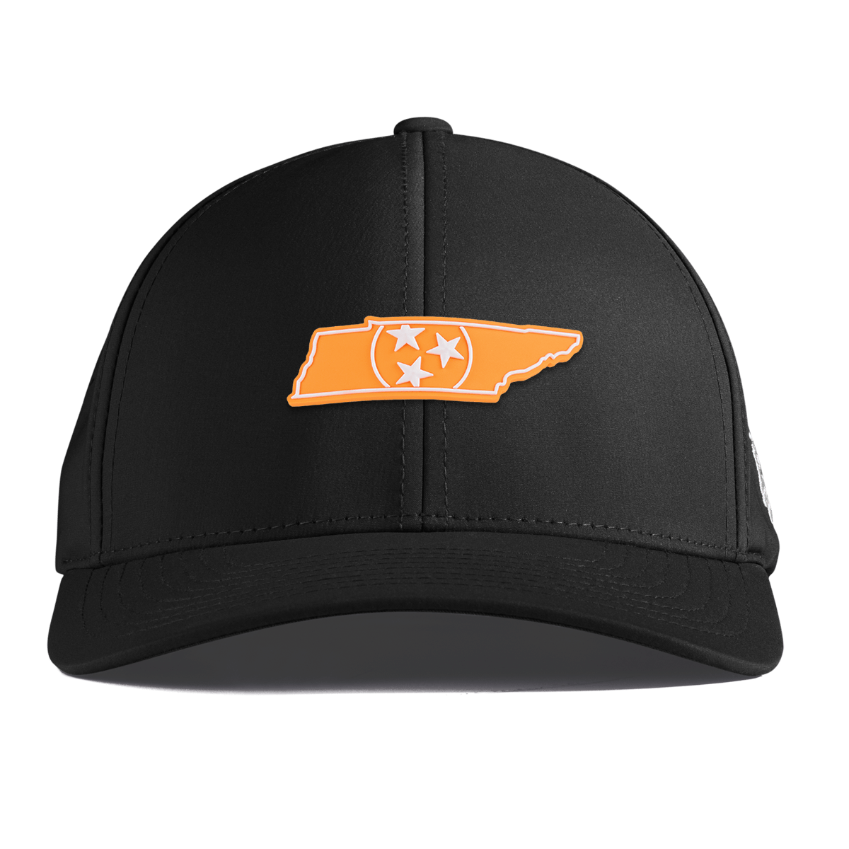 University of Tennessee "Tennessee Orange" Curved Performance Black