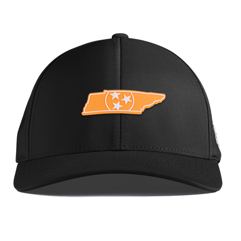 University of Tennessee "Tennessee Orange" Curved Performance Black
