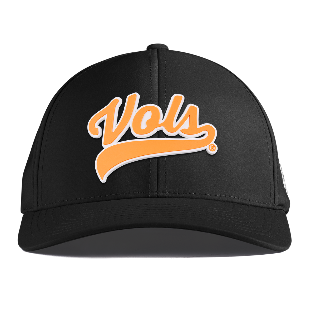 University of Tennessee "Tennessee Vols Script" Curved Performance Black