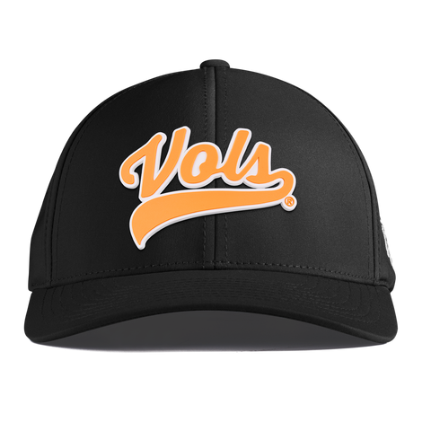University of Tennessee "Tennessee Vols Script" Curved Performance Black