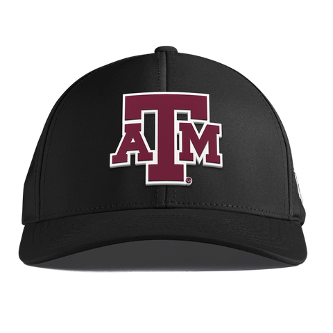 Texas A&M University "Texas A&M Block" Curved Performance Black