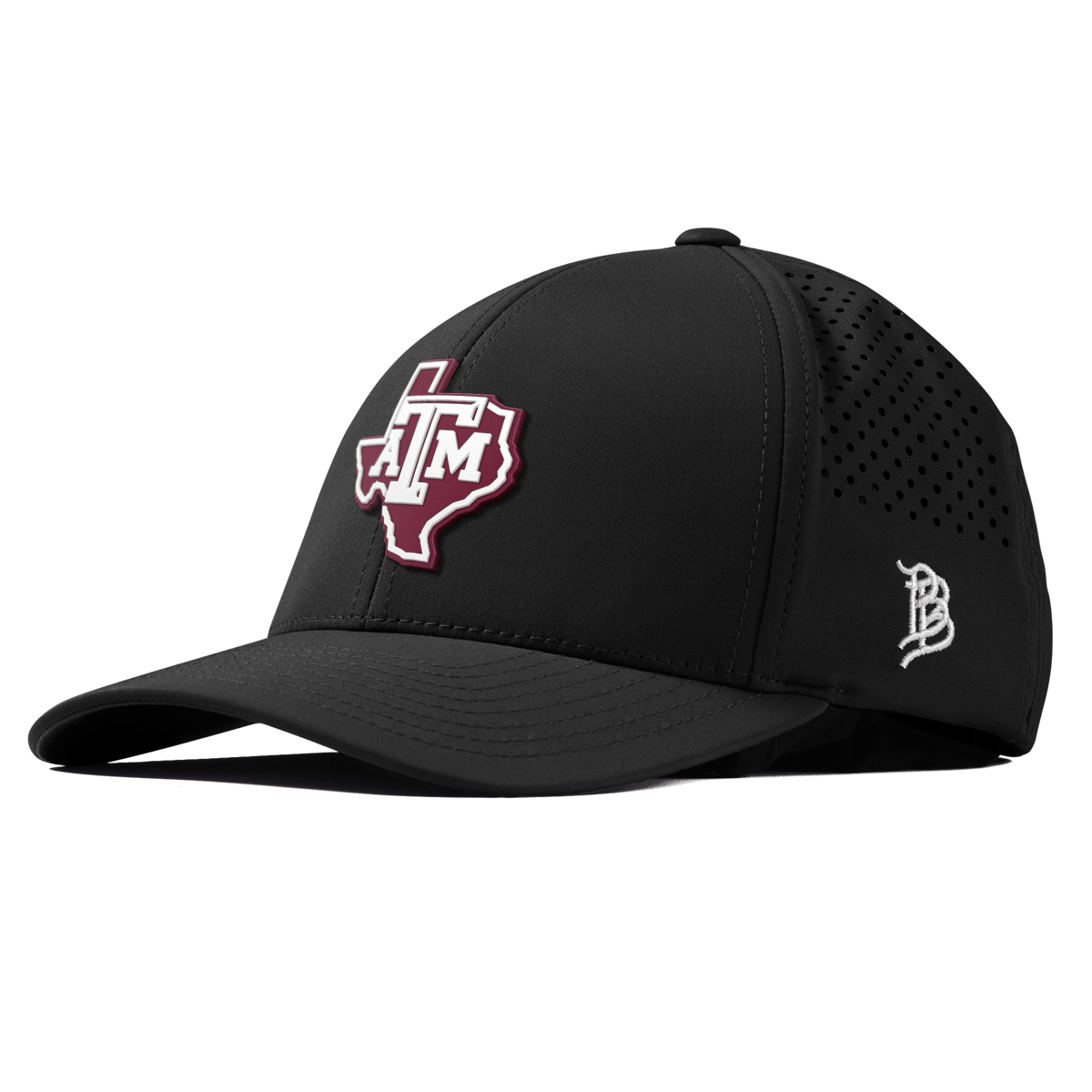 Texas A&M University "Texas A&M Outline" Curved Performance Black