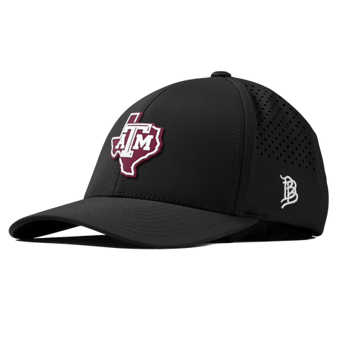 Texas A&M University "Texas A&M Outline" Curved Performance Black