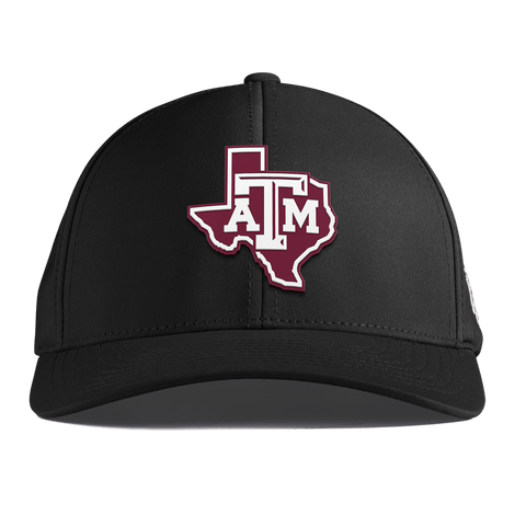 Texas A&M University "Texas A&M Outline" Curved Performance Black