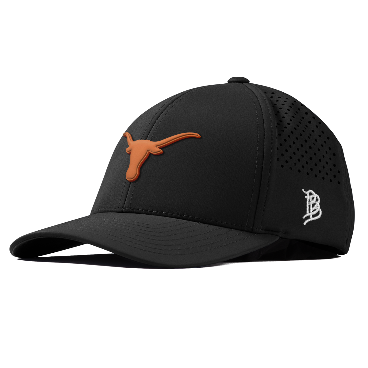 University of Texas "Texas Longhorn" Curved Performance Black
