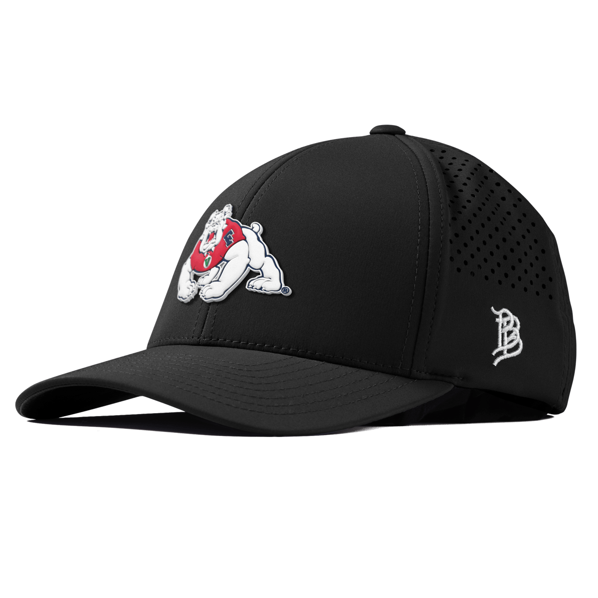 Fresno State University "TimeOut The Bulldog" Curved Performance Black