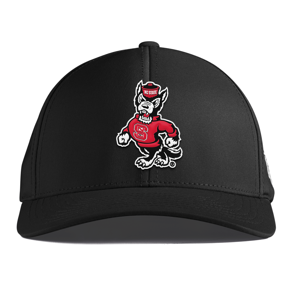 North Carolina State "Tuffy The Wolf" Curved Performance Black