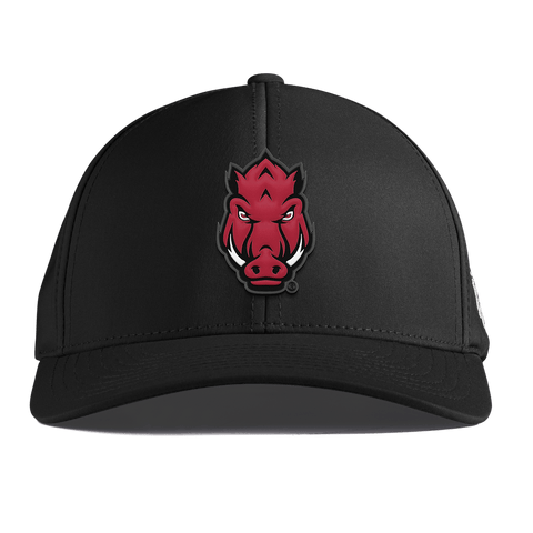 University of Arkansas "Tusk" Curved Performance Black