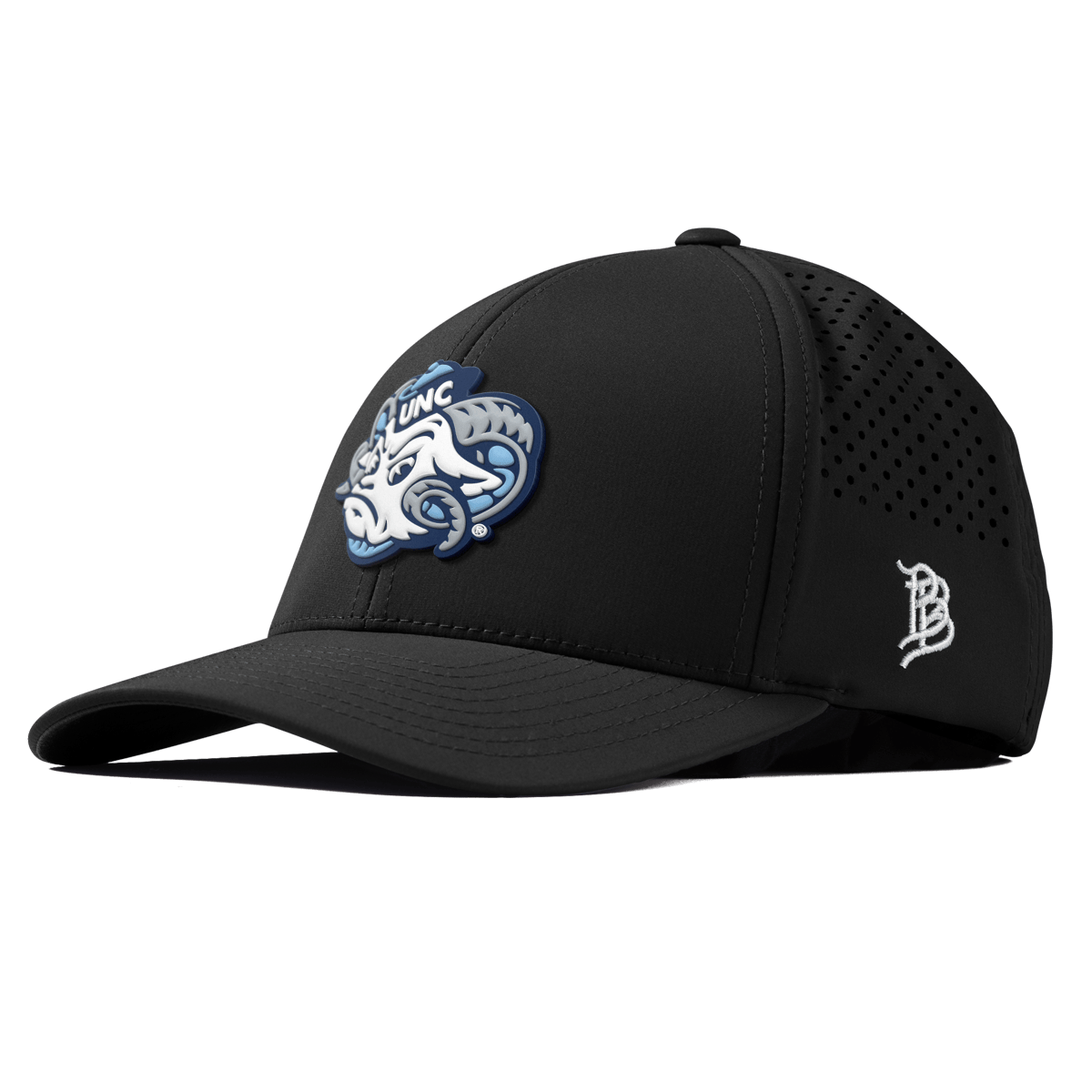 University of North Carolina "UNC Rameses" Curved Performance Black