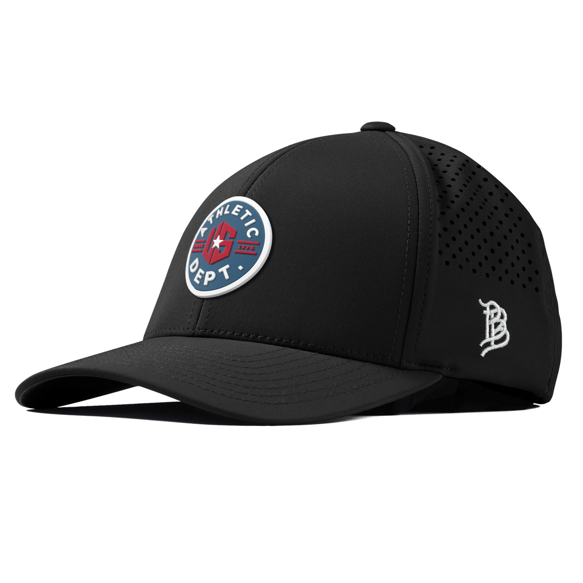 US Athletic Curved Performance Black 