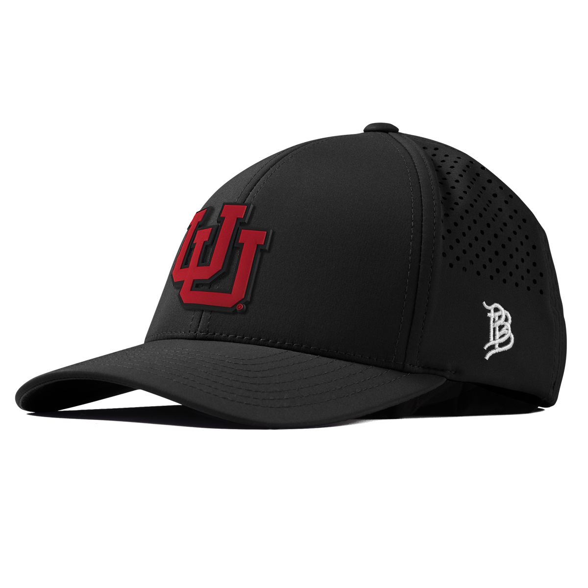 University of Utah "Utah Block" Curved Performance Black