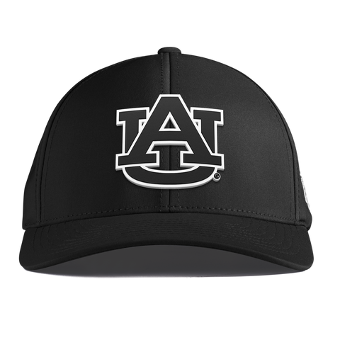 Auburn University "Vintage Auburn Team Logo" Curved Performance Black