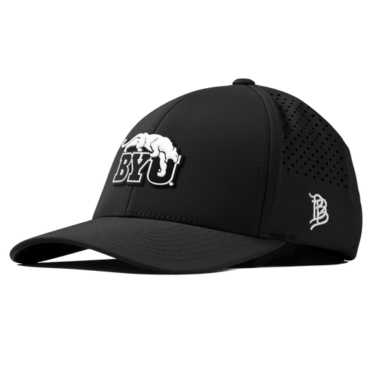 Brigham Young University "Vintage BYU Cougars" Curved Performance Black Vintage