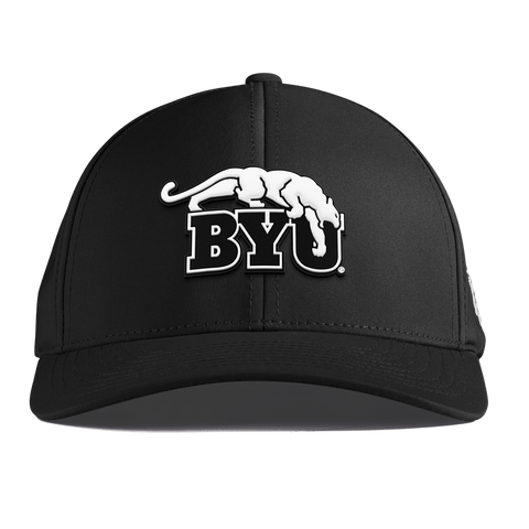 Brigham Young University "Vintage BYU Cougars" Curved Performance Black Vintage