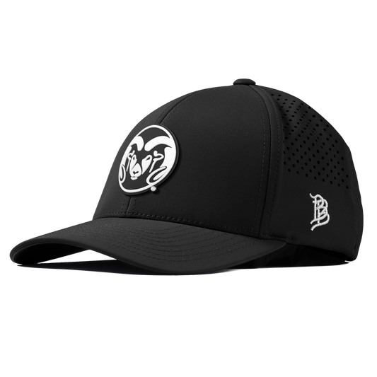 Colorado State University "Vintage CSU Team Logo" Curved Performance Black