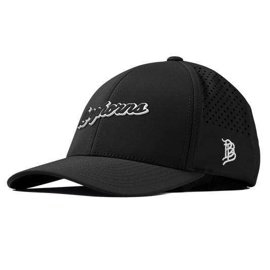 University of Texas "Vintage Texas Longhorn Script" Curved Performance Black