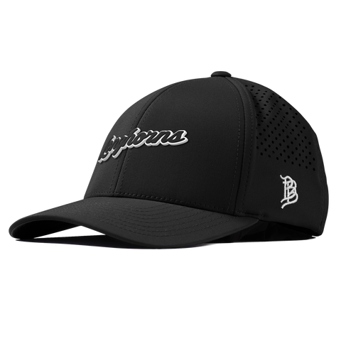 University of Texas "Vintage Texas Longhorn Script" Curved Performance Black