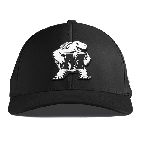 University of Maryland "Vintage Maryland Team Logo" Curved Performance Black