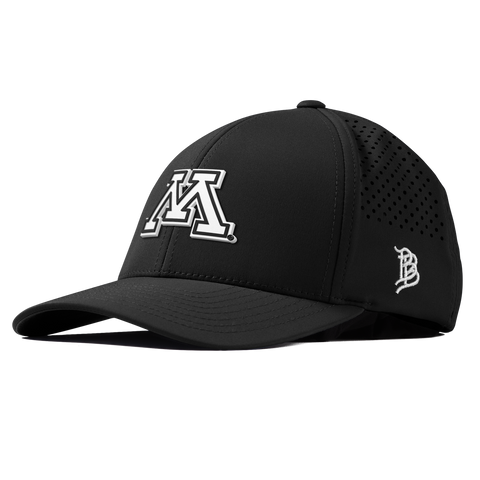 University of Minnesota "Vintage Minnesota Team Logo" Curved Performance Black