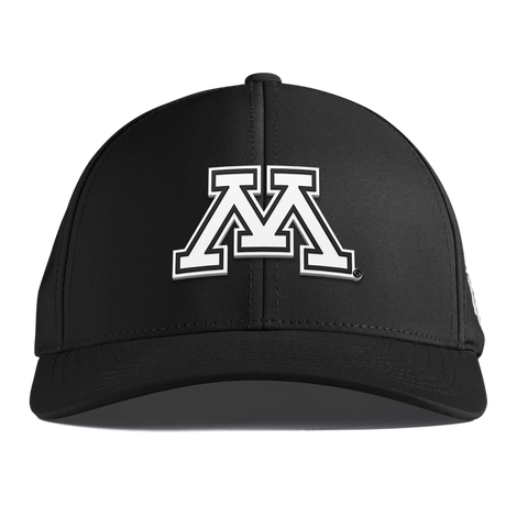 University of Minnesota "Vintage Minnesota Team Logo" Curved Performance Black