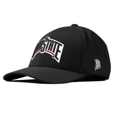 Ohio State University "Vintage Ohio State Block" Curved Performance Black