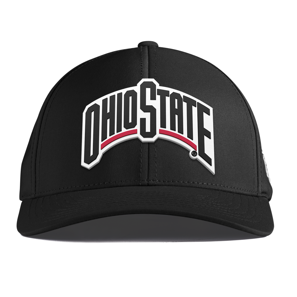 Ohio State University "Vintage Ohio State Block" Curved Performance Black