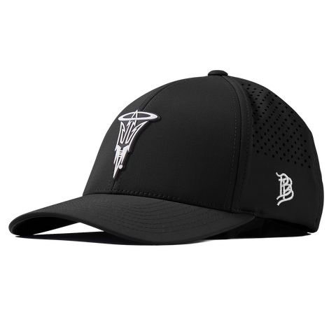 Arizona State University Vintage Sun Angel Pitchfork Curved Performance Black