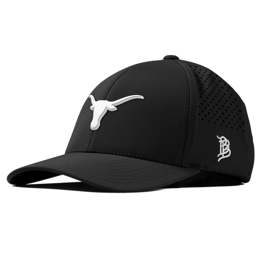 University of Texas "Vintage Texas Longhorn" Curved Performance Black