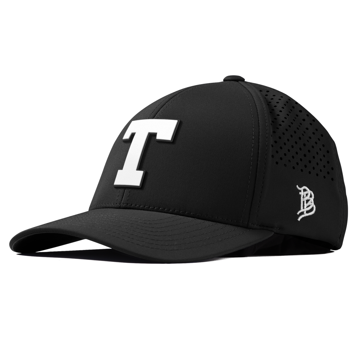 University of Texas "Vintage Texas Team Logo" Curved Performance Black