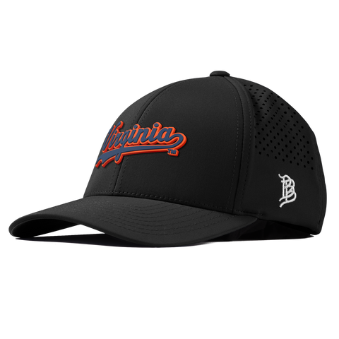 University of Virginia "Virginia Script" Curved Performance Black