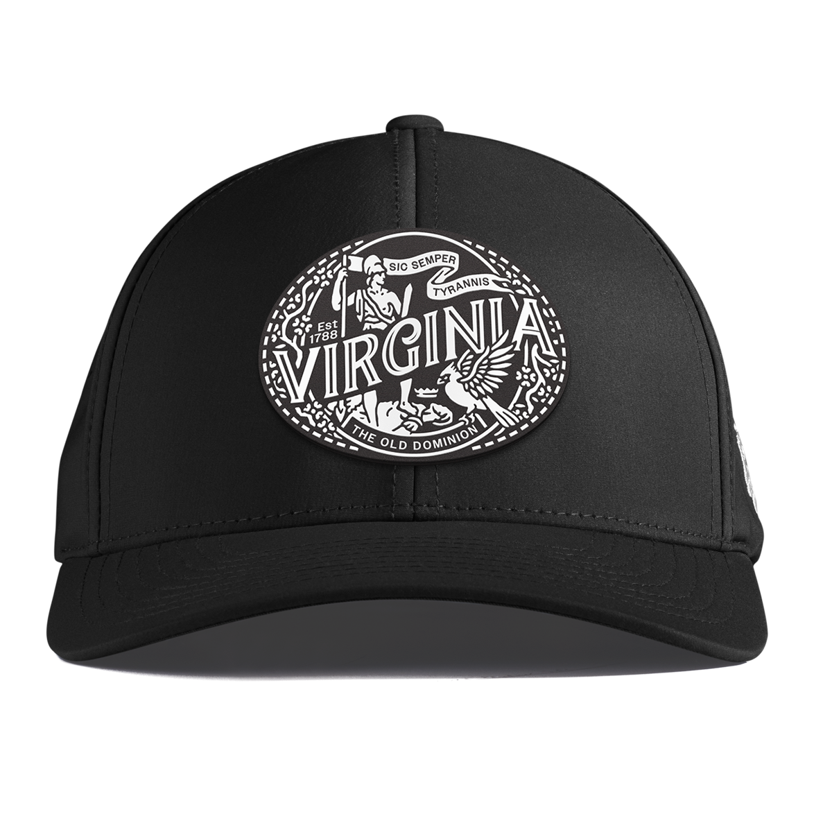 Virginia Traveler Curved Performance Black