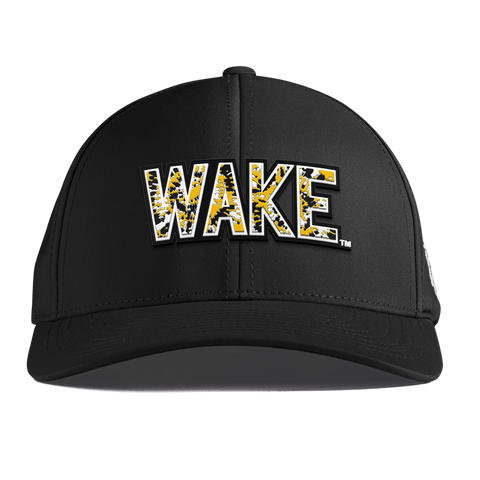 Wake Forest University "Wake Tie Dye" Curved Performance Black