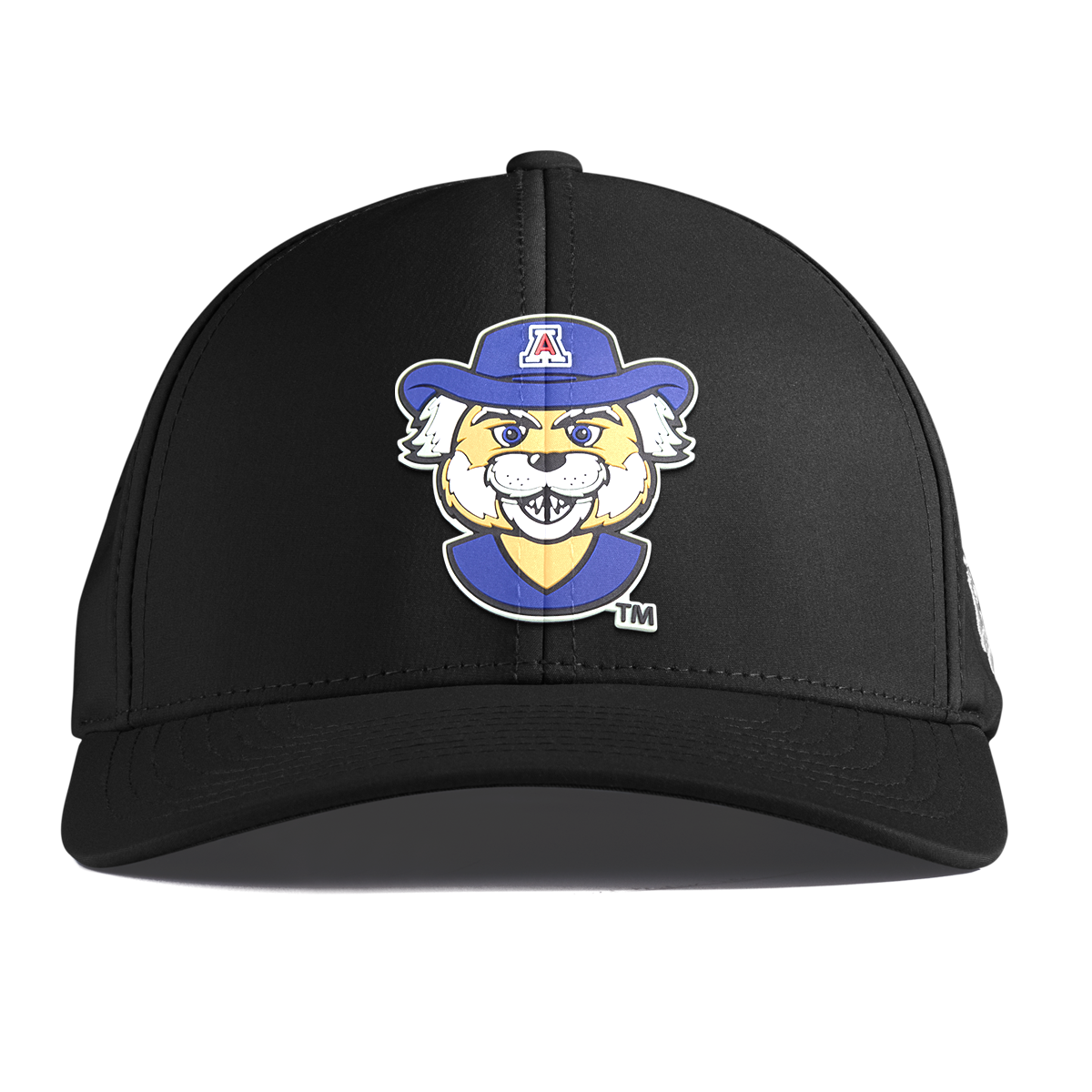 University of Arizona "Wilbur The Wildcat" Curved Performance Black