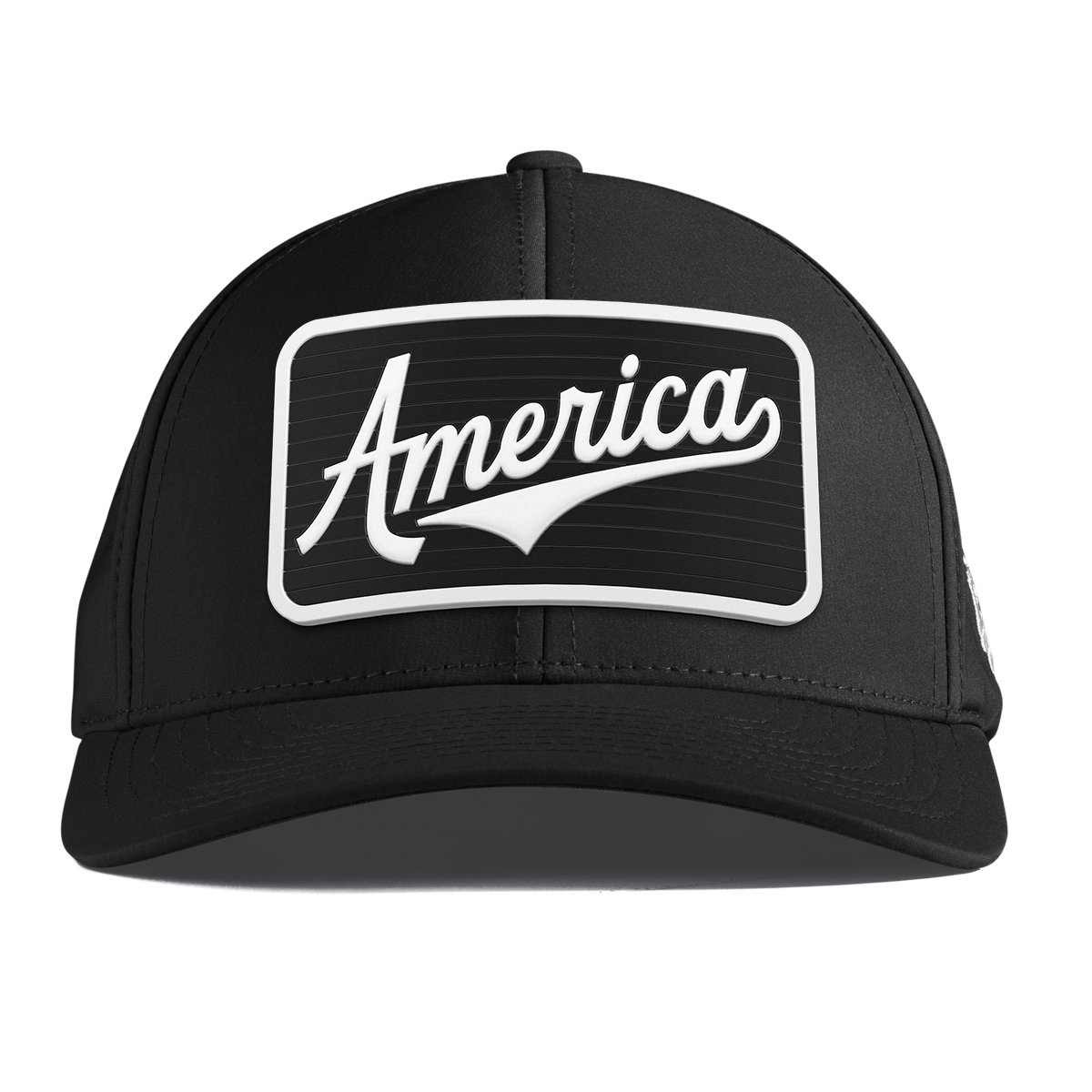 XL Vintage America Badge Curved Performance Black