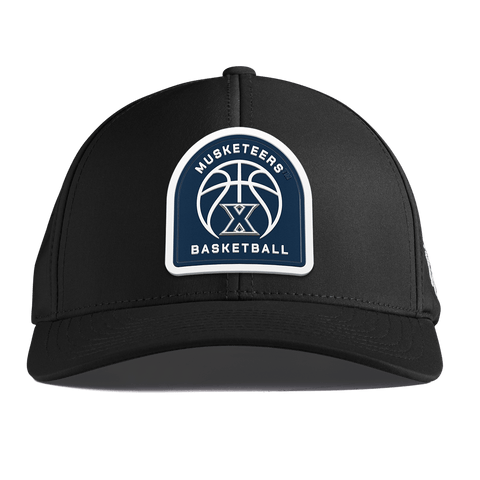 Xavier University "Xavier Basketball" Curved Performance Black