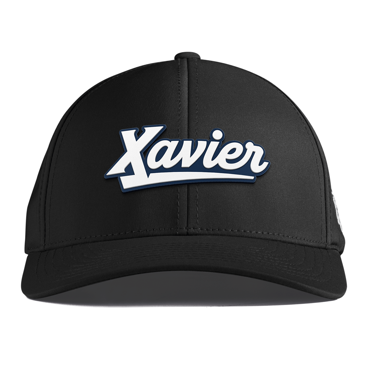 Xavier University "Xavier Script" Curved Performance Black