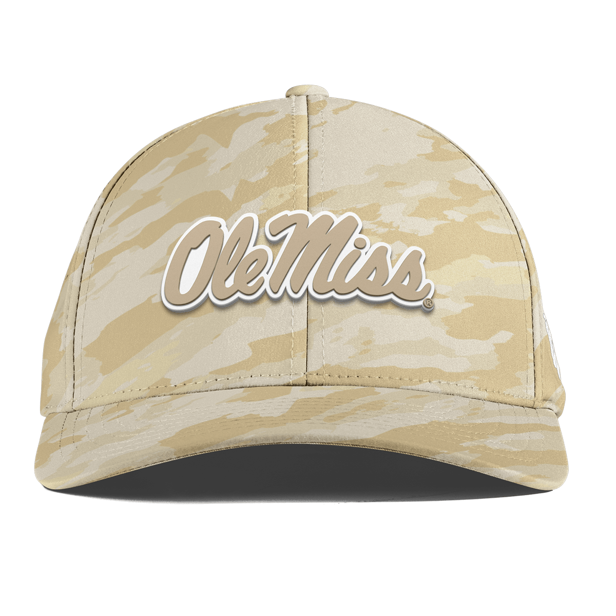 University of Mississippi "Ole Miss Desert Camo Series" Curved Performance Desert Camo
