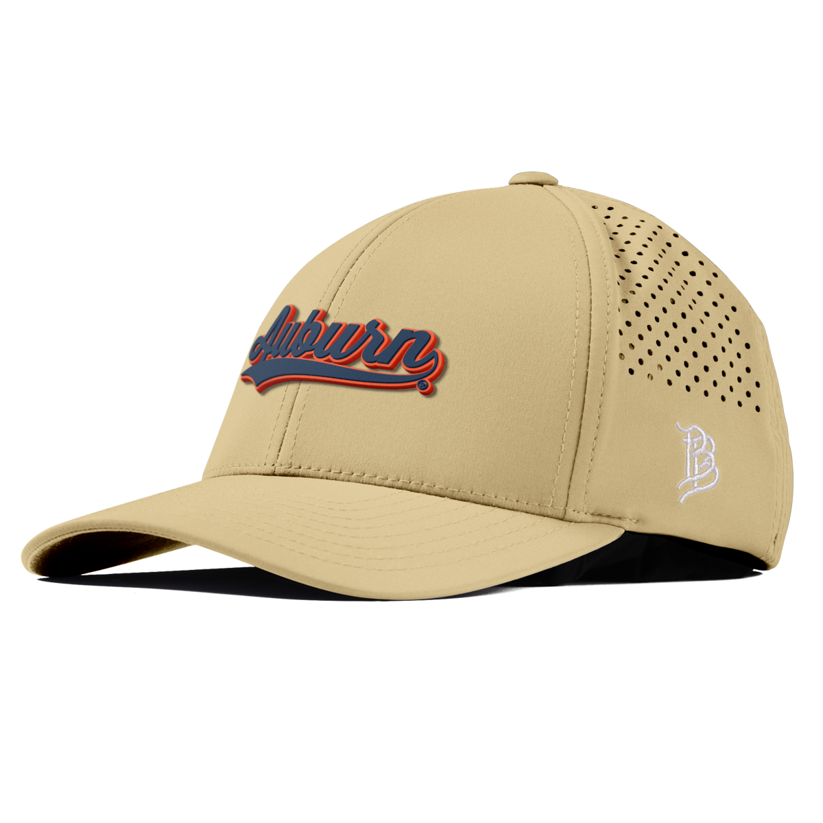 Auburn University "Auburn Script" Curved Performance Desert