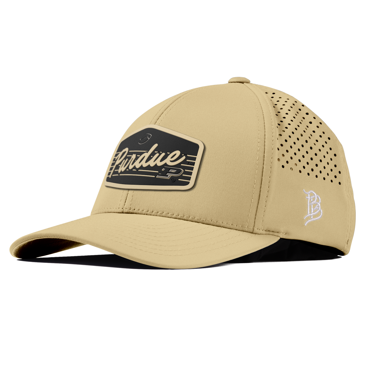Purdue University "Boilermakers Football" Curved Performance Desert