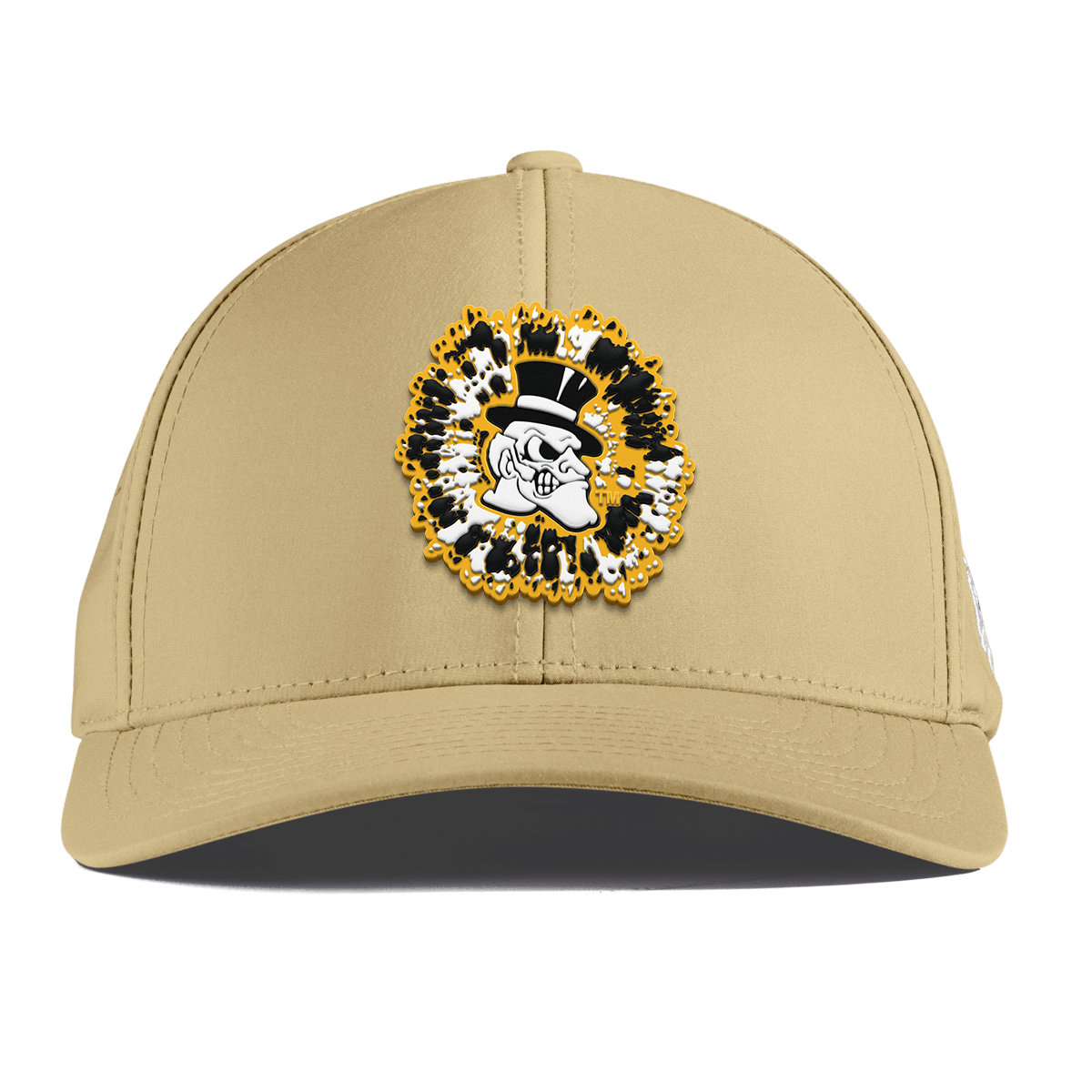 Wake Forest University "Deacons Tie Dye" Curved Performance Desert