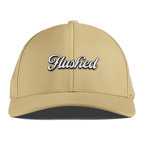 Flushed Script Curved Performance Desert